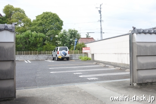 間々観音(愛知県小牧市)駐車場