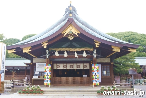 真清田神社(愛知県一宮市)拝殿