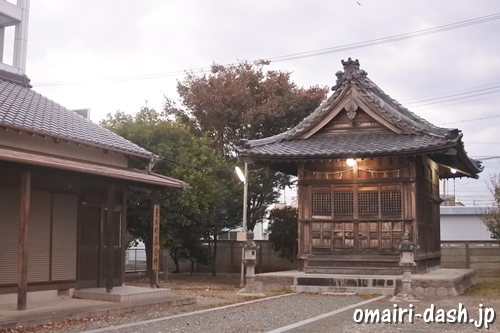 稲田神社(愛知県豊川市)社殿