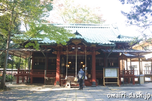 赤坂氷川神社(東京都港区)拝殿