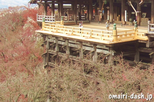 清水寺の舞台(京都市東山区)