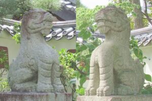 松秀寺(愛知県刈谷市)狛犬