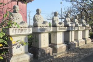 海雲山普門寺(愛知県大府市)二十一大師像