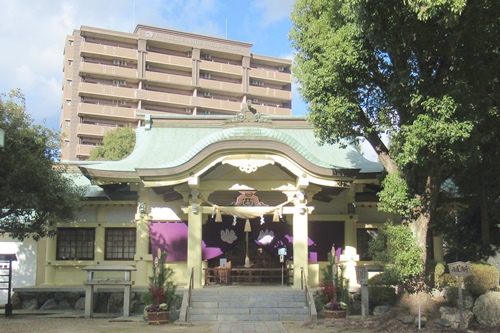 白山神社(岐阜県多治見市)拝殿