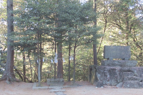 諏訪神社(岐阜県多治見市根本町)再建記念碑