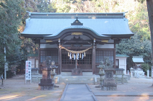 諏訪神社(岐阜県多治見市根本町)拝殿