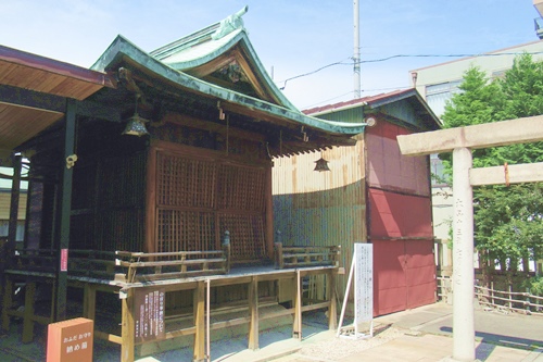 素盞男神社(名古屋市中村区)神楽殿・神庫