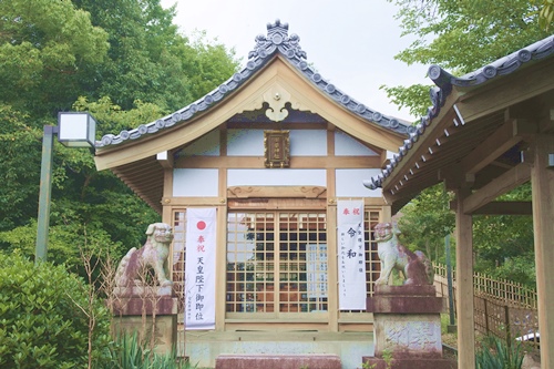 八事御嶽神社(名古屋市天白区)拝殿