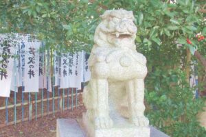 景清神社(芦沢の井・愛知県大府市)狛犬